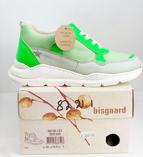 Bisgaard Sneaker "pax" mint I grün